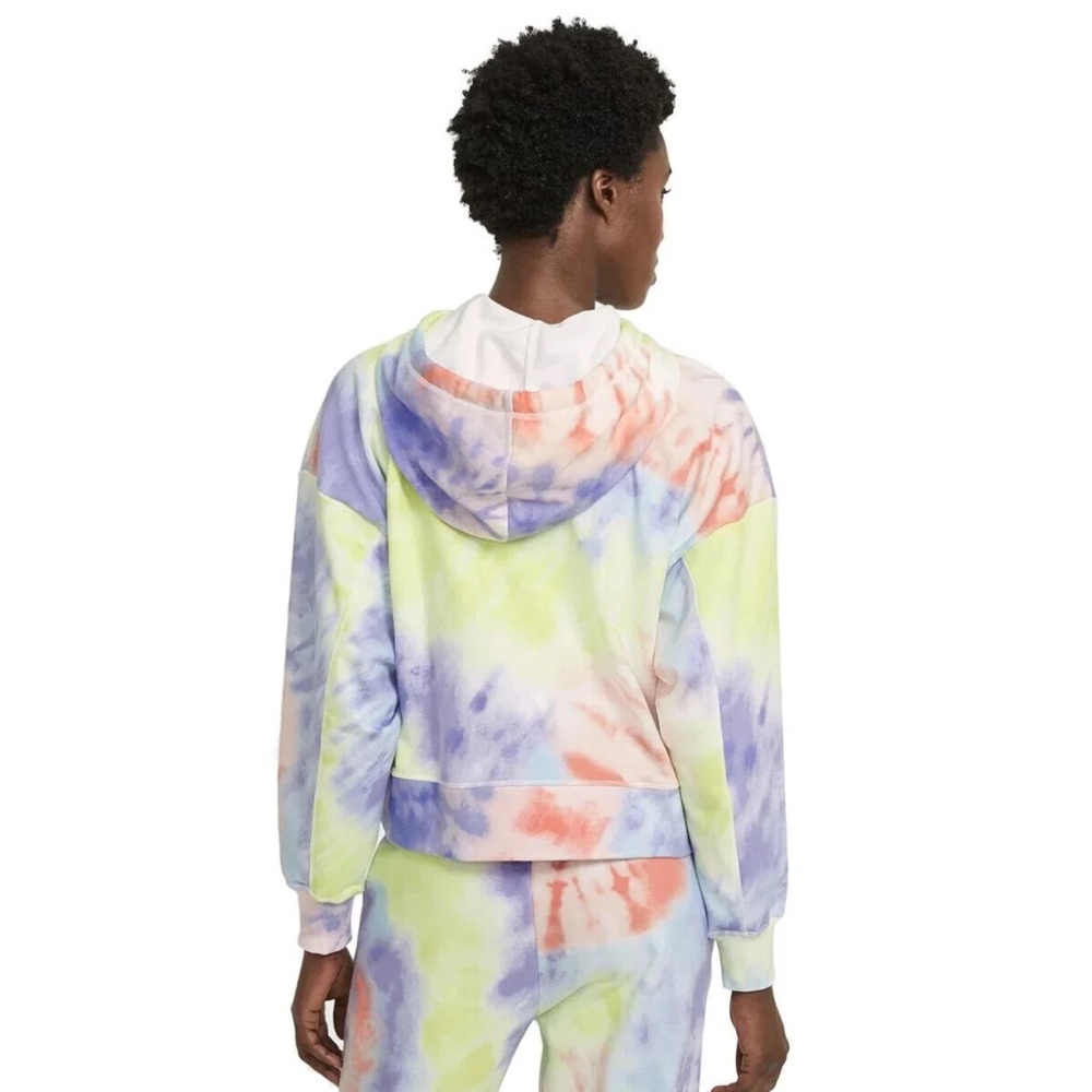 Nike Hoodie Size M Oversized Big Kids Adults Pastel Tie-Dye  Red, Yellow, Blue - Picture 11 of 12